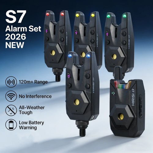 Wireless carp fishing alarm - s7,