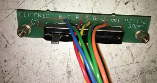 Citronic pc1172 crossfader - citronic,
