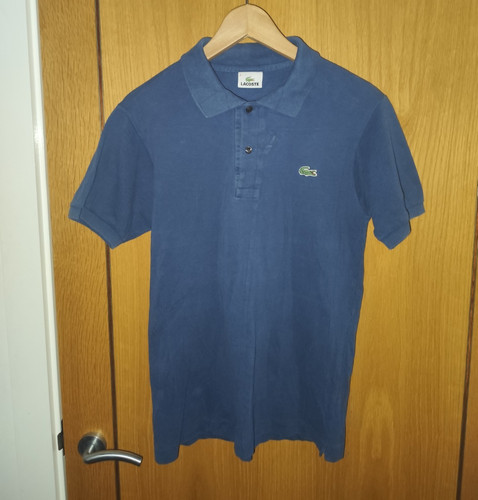 Lacoste men blue solid - men's,