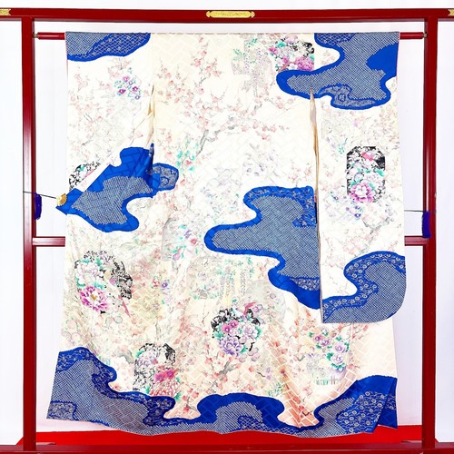 Japanese kimono furisode - kimono, 'furisode'
