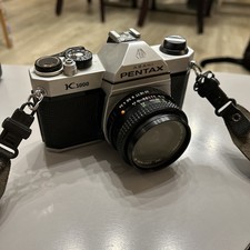 Asahi Pentax K1000 SLR w/ Cosina 28mm f/2.8 Lens – Near Mint Condition