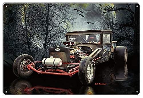 Rat rod hot - rat, skull