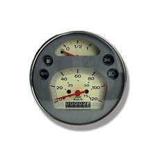 Vespa PX EFL MY DISC 2001 T5 Classic PK XL Speedometer 75MPH/120 KMH Ø105mm Grey