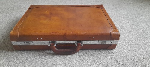Vintage tan brown leather - tan,