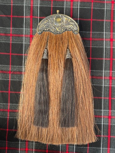 Antique thistle brown horse - antique,