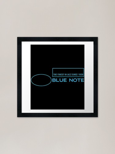 Blue note 1961 logo - logo, art