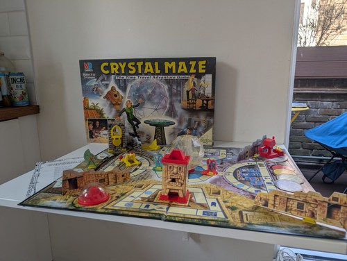 The crystal maze board game - maze,
