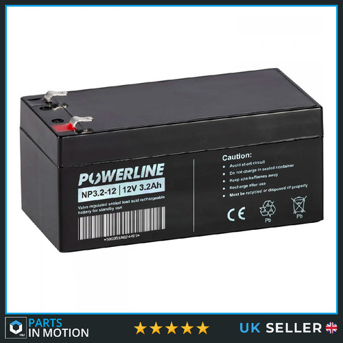 Powerline 12v 2ah - powerline,