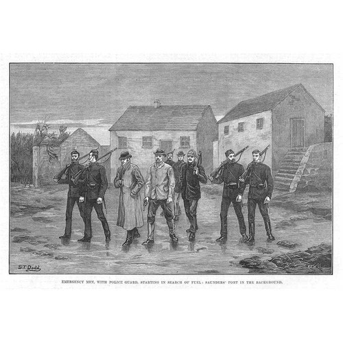 Irish land war - irish, emergency