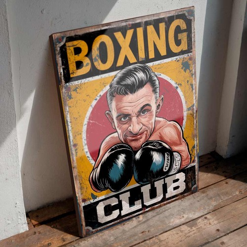 Boxing club sign - boxing,