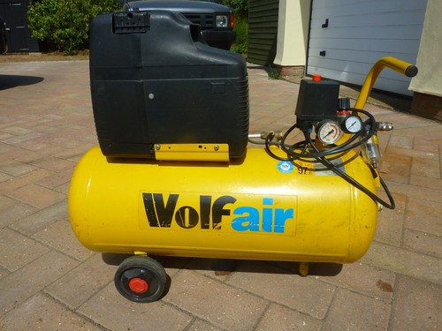 Wolf air compressor 50l - air,