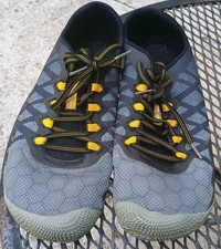 Merrell Performance Mens Size 10 Dark Gray Vibram Minimalist Barefoot Shoes
