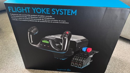 Logitech saitek yoke - logitech,