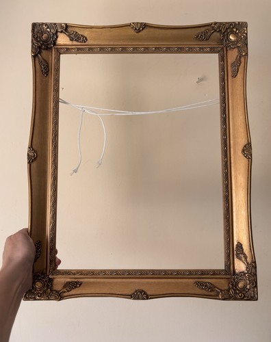 Gold picture frame antique - picture,