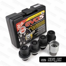 BLACK Locking Wheel Nuts and