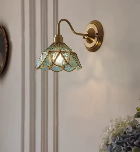 Stained glass lights - glass, wall