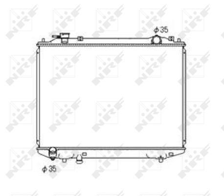 Nrf radiator for mazda - nrf,
