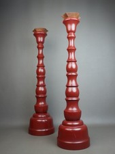 JAPANESE PAIR H63.5cm 25" RED