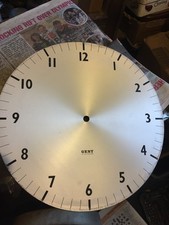 Vintage GENT Electric  12 inch clock dial and clock frame .