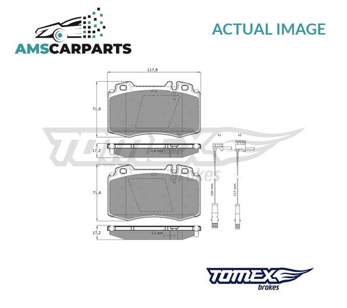 Brake pads set braking - pads,
