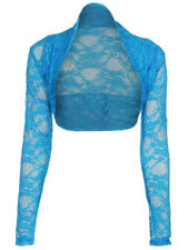 New Womens Cropped Lace Shrug