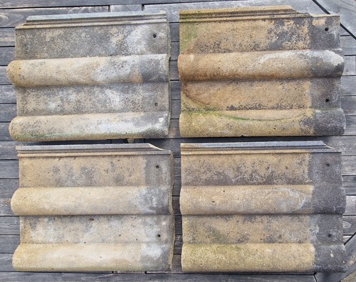 Off roof tile double - roof,