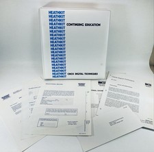 Heathkit Continuing Education  CMOS DIGITAL TECHNIQUES 1 Binder Complete w/ Exam