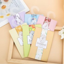 6Pcs Scented Hanging Wardrobe