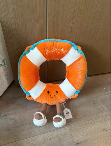 Jellycat amuseables life ring - life,