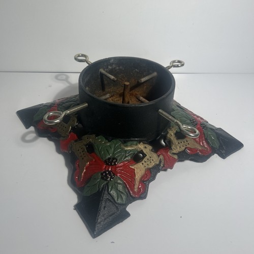 Cast iron christmas - cast, tree