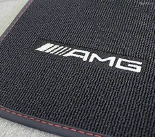 Mercedes-Benz AMG original floor mats X 117 CLA shooting brake black/red new