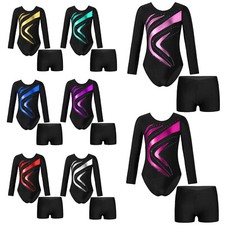 Girls Shiny Rhinestone Long