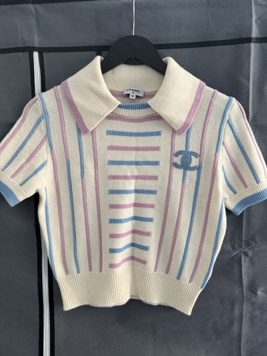 Chanel cashmere logo jumper - chanel,
