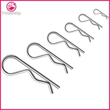 R CLIPS ZINC PLATED STEEL