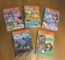 LeapFrog LeapReader Junior Books x5 Sofia The First Thomas Minnie