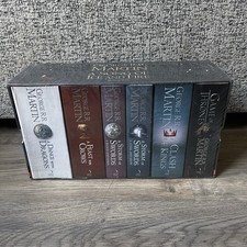 Game Of Thrones George R.R. Martin A Song of Ice & Fire Set 6 Books Fantasy