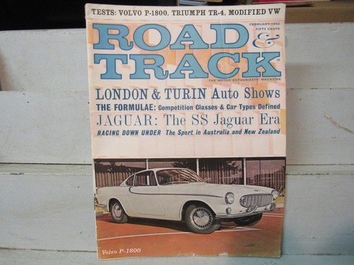 Road track magazine - road, &track