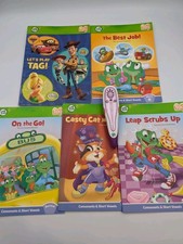 LeapFrog Tag Bundle - Pen + Disney Pixar - Toy Story + 5 X Books - Tested Works