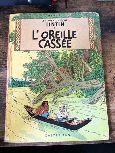 Tintin oreille cassée - –, l’oreille