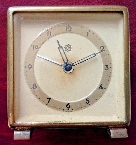 Small antique junghans brass - small,