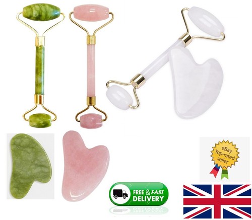 Jade roller face massage - jade,