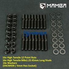 NICKEL Turbo Exhaust Manifold  Stud Kit For Ford Escort RS Cosworth