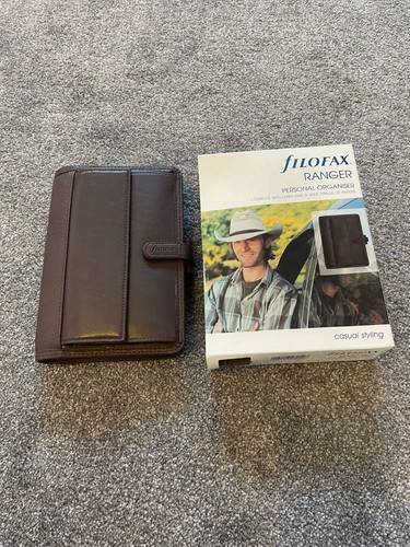Vintage filofax ranger - filofax, brown