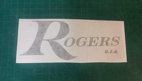 Rogers usa logo black - rogers, die