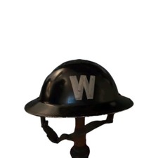 Genuine Ww2 Warden Helmet With