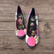 Miss L Fire Ice Cream, Multicolour Wedge Shoes, Uk Size 5