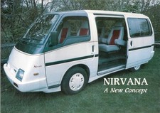 Leisure Van Nirvana Concept 7-Seat Bedford Midi Late 1980s UK Leaflet Brochure
