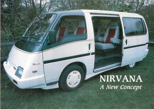 Leisure van nirvana - nirvana, concept