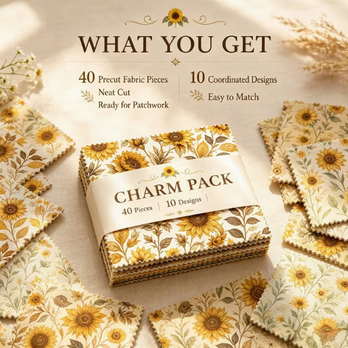 Charm pack pre - charm, 5"