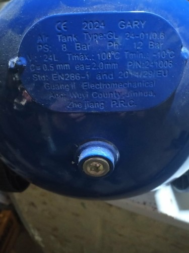Compressor air receiver - receiver,